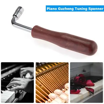L-образна форма на Пиано Тунер Съвет Чук Струнен Габър Гаечен Ключ е Инструмент за Ремонт на Гаечен Ключ Guzheng