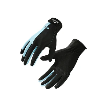 Спортни Велосипедни Ръкавици за риболов на всички пръсти без хлъзгане Дишащи Высокоэластичные Износоустойчиви Неутрални Ръкавици за Риболов и гмуркане