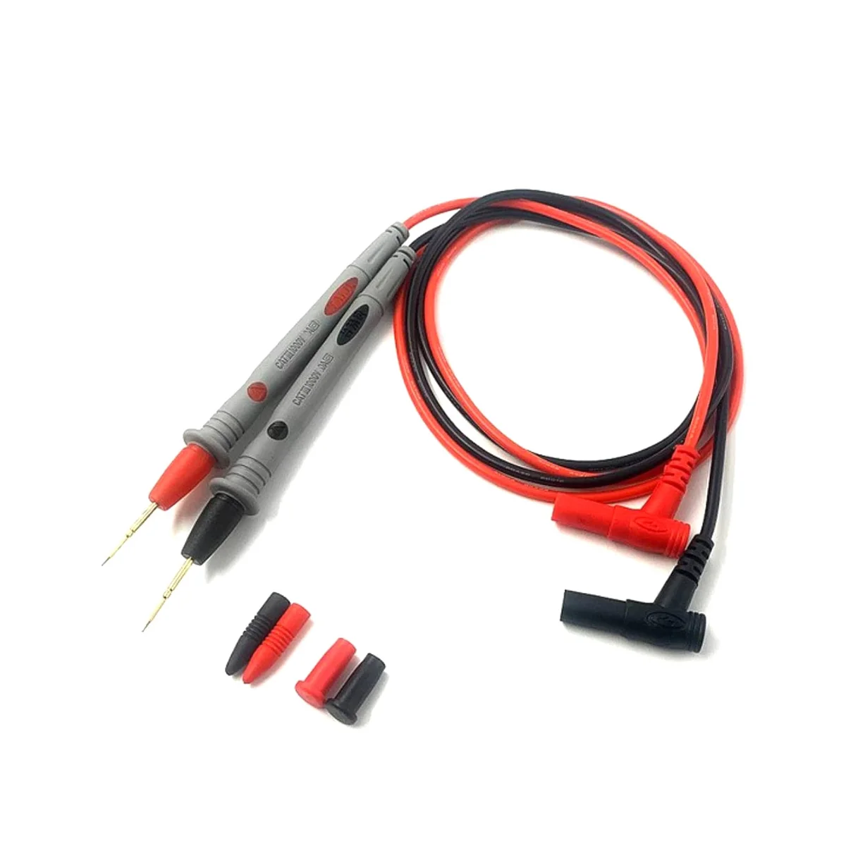 Универсален мултицет Тестови кабели Кабел AC 1000V DC 20A CAT III Измерване писалки Дръжка за многометрового тестер на Накрайници на кабели