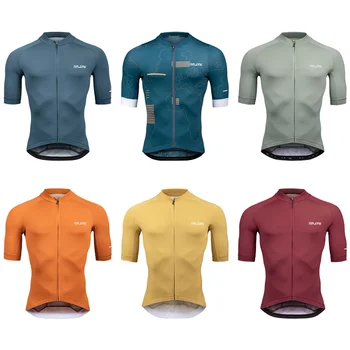 Лятна мъжка риза за колоезденето RAUDAX, Нови велосипедни блузи с къс ръкав, Дишаща бързосъхнеща Велосипедна риза, Спортна риза за планински велосипед