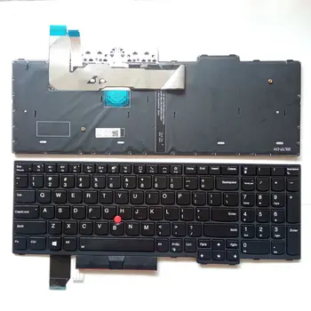Нов Американски английски за IBM Thinkpad L15 P15V T15P С подсветка черен на Цвят, с хлътва клавиатура за лаптоп