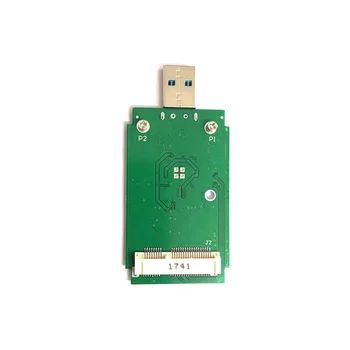 Външната карта адаптер MSATA до USB3.0 Твърд преносим твърд диск Msata Без опаковка, такса мобилен адаптер