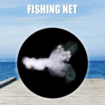 Мрежата Капан На Окото На Мрежата Портативна Найлонова Molded Риболовна Клетка Занимава С Различни Размери