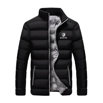 2022 Зимни мъжки брандираната ежедневни яке Pies Overcome от BLACKYAK, мъжко яке Паркър, Мъжки модерно яке с термо подплата, палта, мъжко облекло