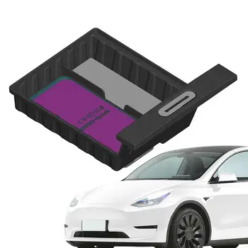 Автомобилна Централна Конзола Кабел за предаване на данни Хъб За Съхранение Подлакътник Кутия За Съхранение Тава Органайзер Мини Подложки За Съхранение на Tesla Model3/Y