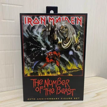 Neca Iron Maiden-The Number Of The Beast 40th Anniversary Аниме Фигурка Колекция Модел Играчки В наличност