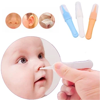Детска Козявка Клип Бебета Ухото, Носа Пъпа на Чисти Инструменти за Детска Безопасност Пинсети За Почистване на Пинцети За Грижа За Устната носа на Бебето, за да проверите За Грижа За Устната носа на малко Дете