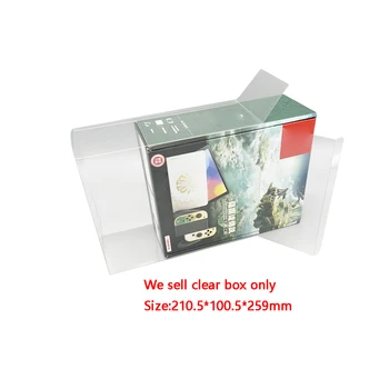 Прозрачна защитна PET-капачка за ключа NS OLED за събиране на Zelda Limited Edition display box кутия за съхранение