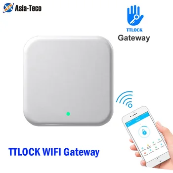Портал G2 Bluetooth към Wifi Заключване на пръстови отпечатъци Парола Интелигентна Система за заключване на вратите Home Bridge App Control Electric Умен заключване Ttlock Hub