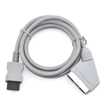 За Wii тел с метла за Wii Scar кабел PAL/NTSC Rgb тел 1,8 м