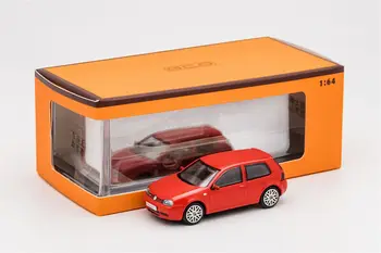 GCD 1: 64 Golf Генерал.4 Червената модел автомобил, монолитен под налягане, колекция, лимитирана серия, играчка кола за хоби