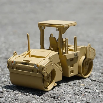 1:50 CAT CB-534D Инженеринг автомобил булдозер Товарач, грейдер пътен пързалка Строителен камион модел играчки за възрастни момчета събира дисплей