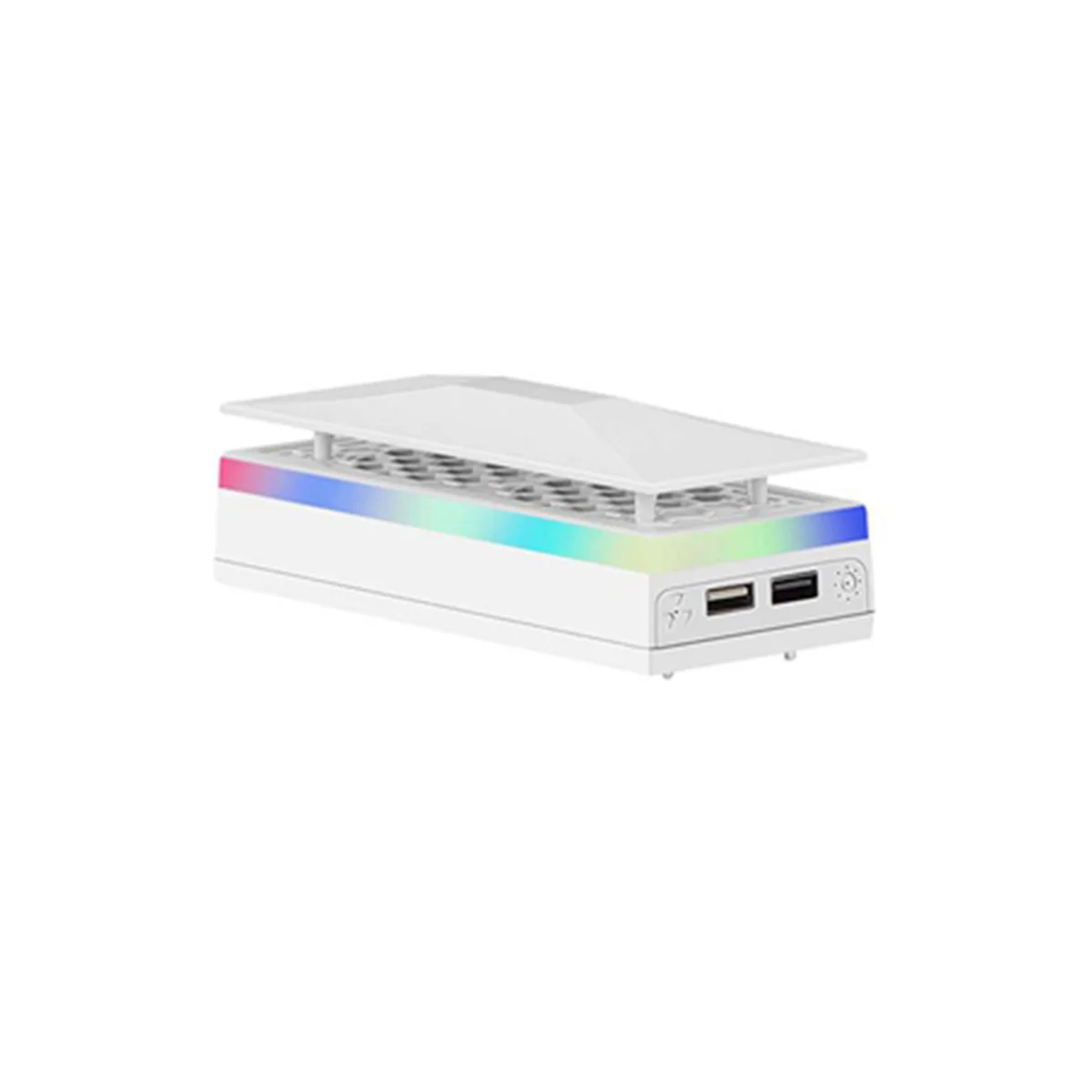 Вентилатор за Охлаждане на игралната конзола с 3 Скорости Регулиране на Горния Охладител USB Порт За Зареждане с Атмосферната Подсветка за Серията Xbox