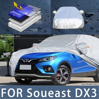 За Soueast DX3 Пълна защита на автомобила от сняг, козирка, Водоустойчива прахозащитен външни автомобилни аксесоари