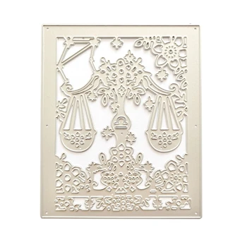 Люлка Метални Режещи печати за подпечатване на карти DIY Шаблон за Албум със снимки, форма за украса на 50 £ 