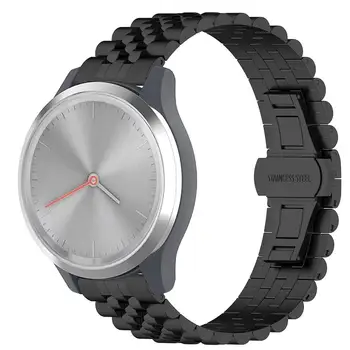 Взаимозаменяеми каишка за часовник в луксозен стил, быстросъемный каишка, съвместима с Garmin Vivomove3s с съемником за часа