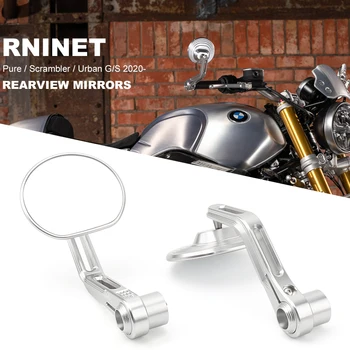 R NINET 2020 - Нови Мотоциклетни Странични Огледала за обратно виждане С Дръжка за обратно виждане, За BMW R9T RNINET Scrambler Pure Rninet Urban G/S