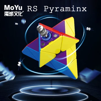 MoYu RS Pyraminx Магнитен Магически Куб RS M Maglev Професионален Магистралата Куб, Пирамида Скоростни Играчки-пъзели Cubo Magico Детски Подаръци