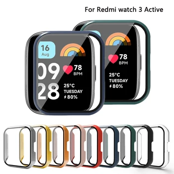Калъф от закалено стъкло за Redmi Watch 3 Active, твърд КОМПЮТЪР, защитната обвивка, протектор на екрана, за да Redmi Watch 3, калъф 2 lite