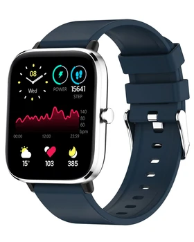 2023 Нови умен часовник T45S с 1,7-инчов HD-дисплей Bluetooth за определяне на температурата в режим на разговор, сърдечната честота, нивата на кръвното налягане, стъпка оксиметра