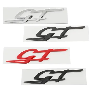 Авто 3D Метален Значка с Логото на GT, Емблема, Етикети, Стикер За Maserati Леванте Quattroporte Ghibli Modena GT MC20, Аксесоари За Подреждане