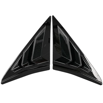 За хечбек Honda Civic Type R 2017-2020, а на задната странична вентилационна решетка, триъгълни аксесоари за украса на Прозорци