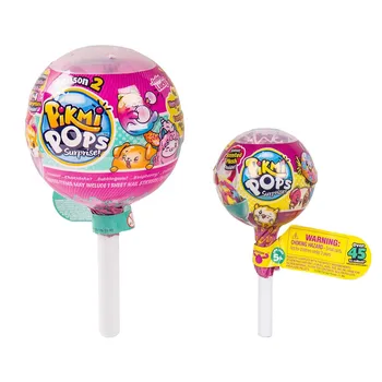 Оригинален Pikmi Pops Surprise, Малко сладко аниме Плюшен играчка, Аниме Серия Изненади за рожден ден, играчки за момичета