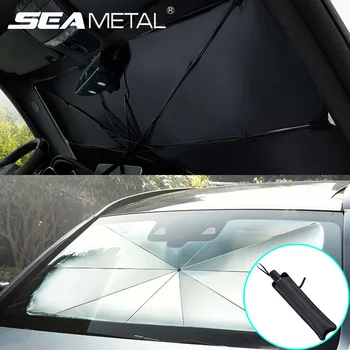 Козирка от автомобилния чадър, Слънчеви седалка на предно стъкло, сенника за кола, Аксесоари за защита на предното стъкло и в салона