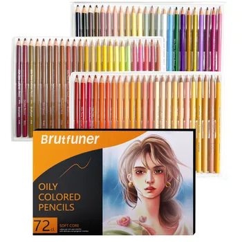 Brutfuner 26/50/72 Цвят на кожата Мазна Цвят Портрет на главния герой Начинаещ Професионалист Изкуство Специален цветен молив