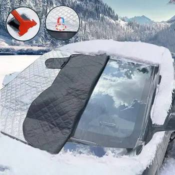 Защита от Замръзване на Предното Стъкло на превозното средство, Сгъваем Капак, Предното Стъкло на превозното средство, Водоустойчива Защита От замръзване, Топлоизолация през Зимата