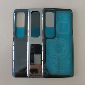 Задната част на стъклен панел на капака на отделението за батерията Корпус задната врата на резервни Части за Xiaomi Mi 10 Ultra M2007J1SC