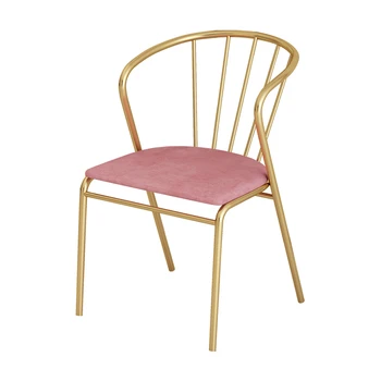 Луксозни Трапезни столове със златни крака, Уникални Дизайнерски градина и Модерни трапезни столове, Ресторант на полу-Cadeiras De Jantar, мебели за дома