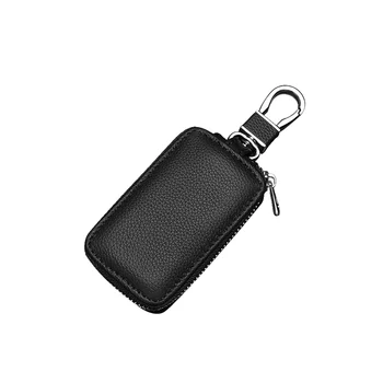 Многофункционален калъф с катарама, който предпазва от надраскване калъф за ключове от колата, преносим защитна чанта за съхранение, с цип, лесна вътрешен материал