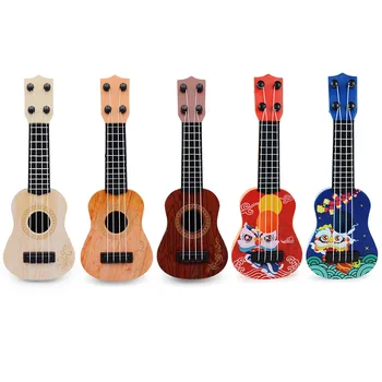 Ukulele, 4-струнен мини-китара, музикални инструменти, подаръци за деца