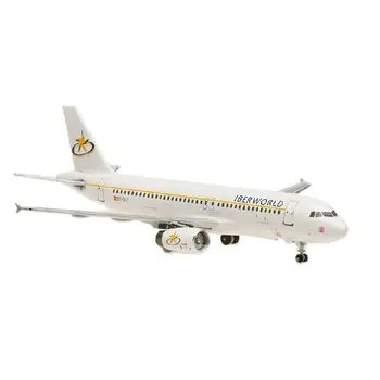 Мащаб 1:400 ACECGLT Iberworld Airlines Airbus A320 EC-GLT, Лети Под налягане, Метални Включване на Миниатюрен Модел на самолет, Играчки За момчета