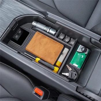 Аксесоари-Органайзер за централната конзола 2018-2022 Toyota Camry XLE XSE 2020-2022 Camry LE SE с два USB порта