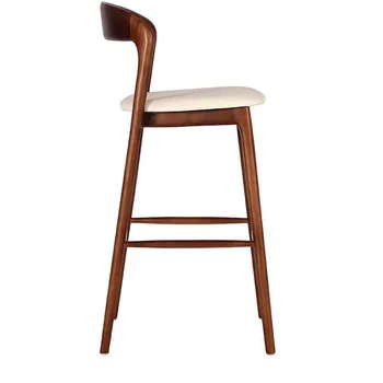 Реколта Модерни трапезни столове в скандинавски стил, точно копие на Дизайнерски Дървени ергономичност градинарски места за хранене столове, Луксозен стол Sillas Comedor Мебели за дома
