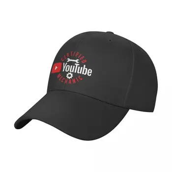 Сертифицирана от YouTube Ръчна шапка, бейзболна шапка с голям размер, мъжка шапка за голф, дамски