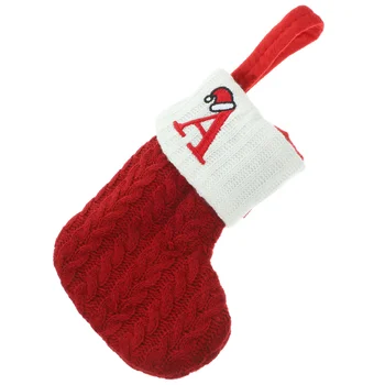 Коледна Украса За Декорация На Коледната Елха Висящи Украшения Персонализирани Чорапи Празници
