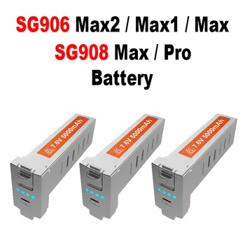 ZLL Drone SG908/SG906 Max Battery SG906 Max1 Професионална Камера за 4K Батерия За Дрона Капацитет 7,6 На 3400 mah/5000 mah SG906 Аксесоари