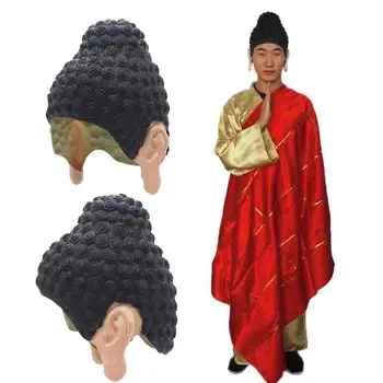 Уникална шапка за плуване с изображение на Буда, аксесоар за костюмированной купоните за тематични събития, весели нов декор