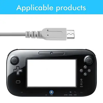 Здрав Геймпад Зарядно устройство Адаптер на променлив ток Аксесоари захранващ Кабел за Nintendo|Wii U|110-240 v