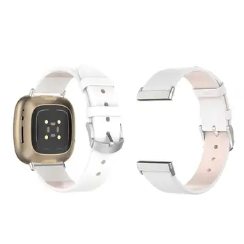 Нов модерен взаимозаменяеми каишка за часовник, кожена каишка за часовник, каишка за китката-гривна е За гривна Fitbit Versa4/3