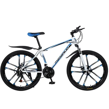 26 Инчов mountain bike 21/24 способи за стабилен и здрав велосипед от алуминиева сплав Пълномаслено колело с двойно-дисков спирачка за студенти и възрастни