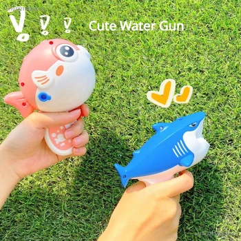 Детски Летен Плаж, Открит басейн Игра Водно животно Воден Пистолет Играчка Нов Cartoony Малък Воден пистолет